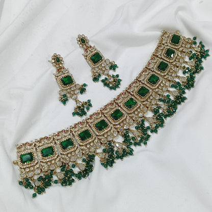 Nivisha Victorian Choker Necklace Set