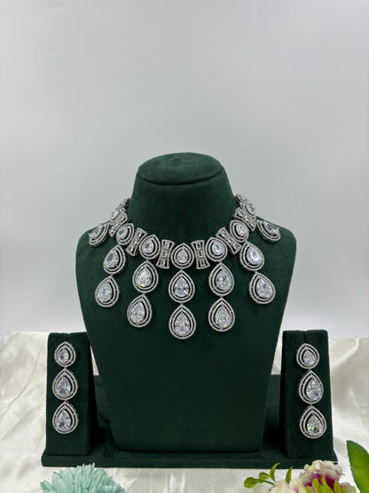 Nayantara American Diamond Necklace Set