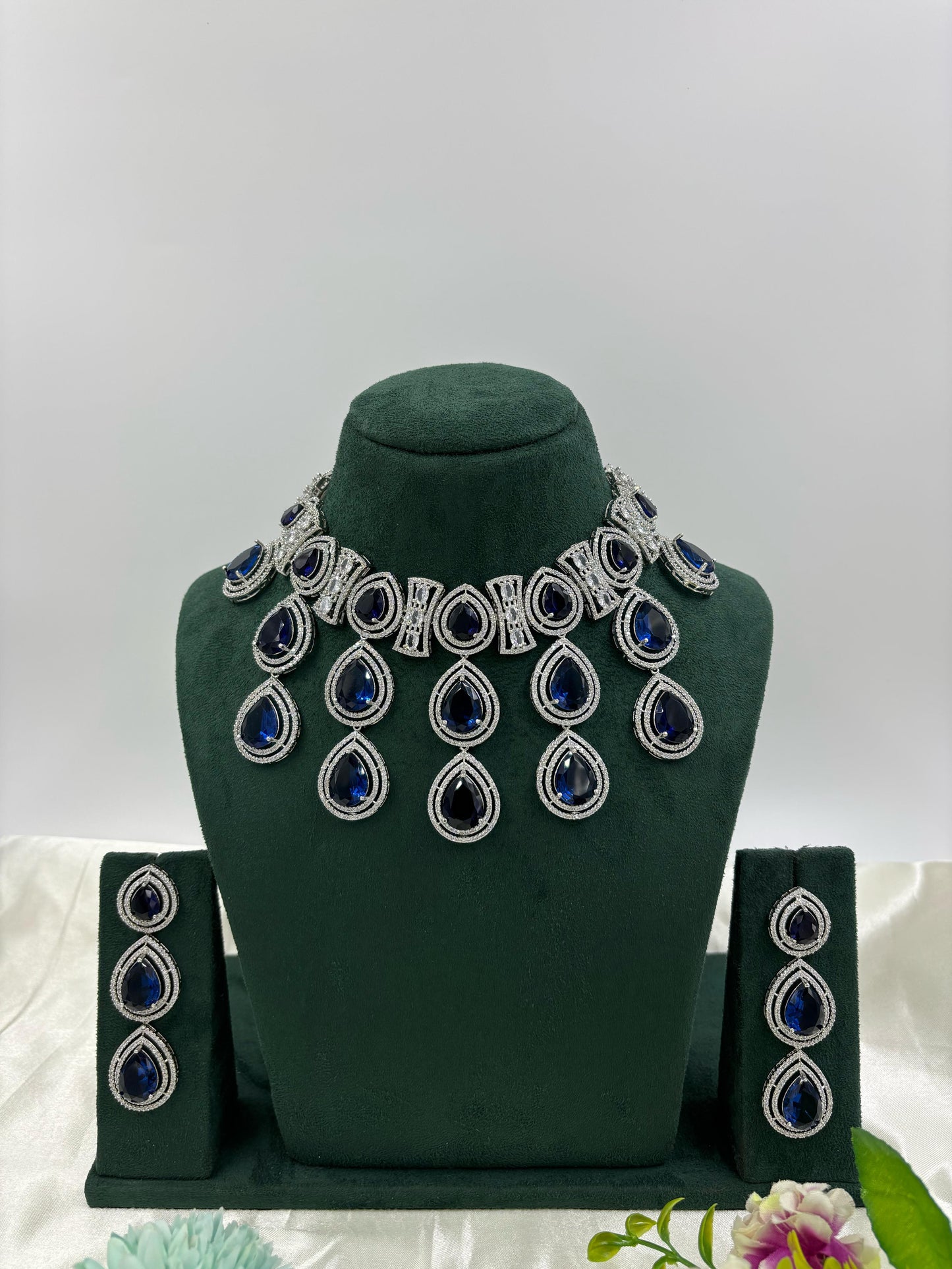Nayantara American Diamond Necklace Set