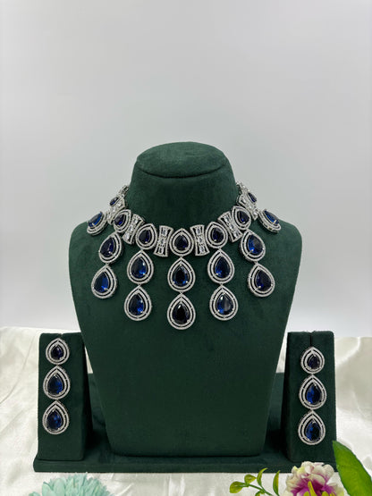 Nayantara American Diamond Necklace Set