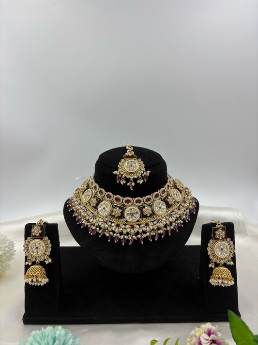 Ravina Premium Rajwadi Choker Set