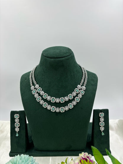 Fila Double Layer Necklace set