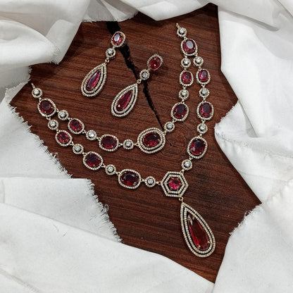 Kritika Elegant Layers Victorian Necklace Set