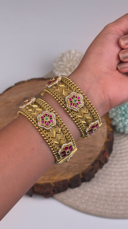 Diya Chorski Bangles (Openable)