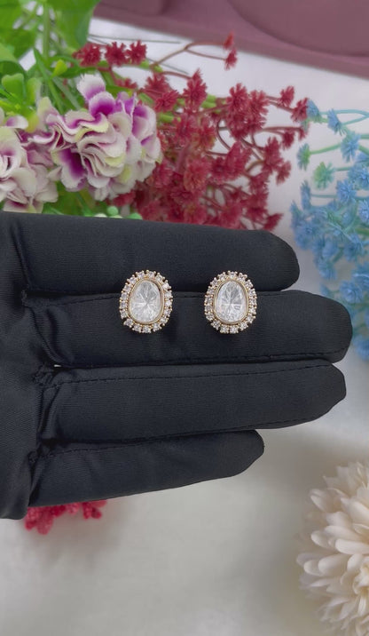 Jiya Moissanite Kundan Tops