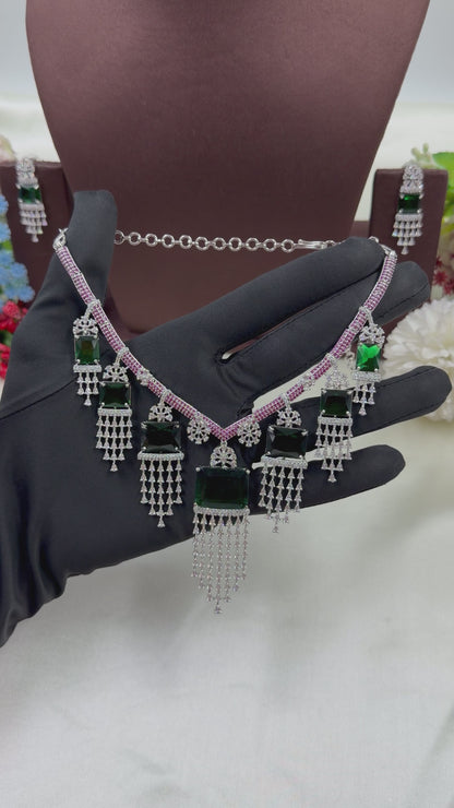 Avni American Diamond Necklace