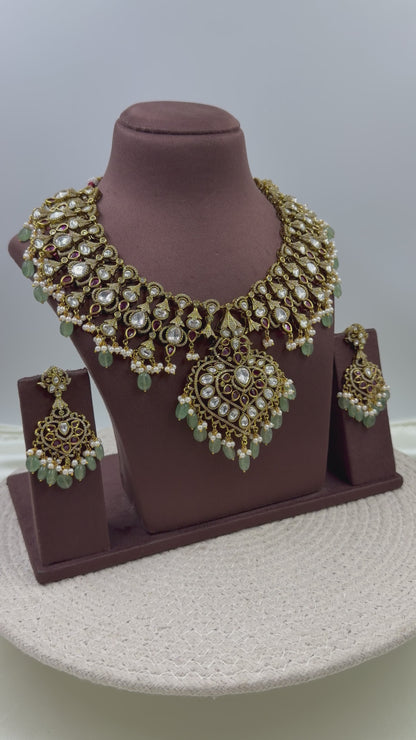 Shreya Victorian Premium Necklace Set