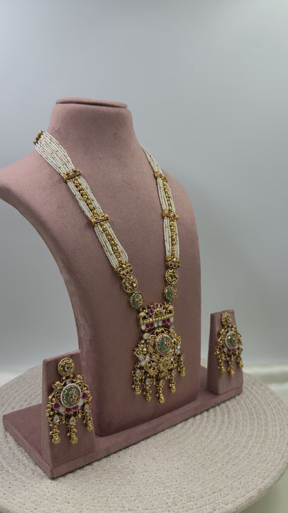 Veda Heritage Long Necklace Set
