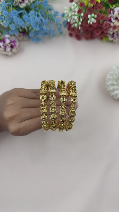 Sonakshi South Temple Bangles
