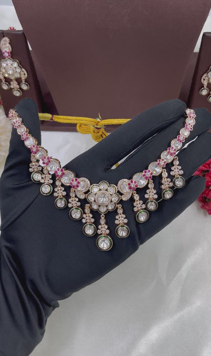 Rudrama Moissanite Necklace