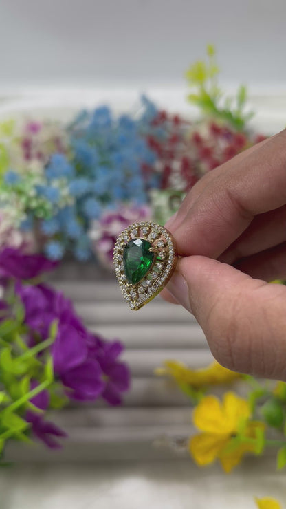 Nidhi Victorian Premium Ring (Adjustable)