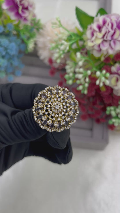 Dimpi  Victorian Ad Ring