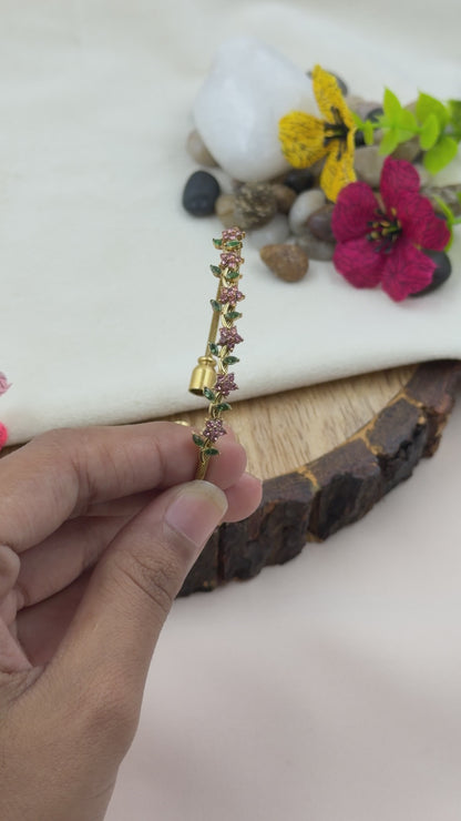 Sophia Floral Vine Bracelet