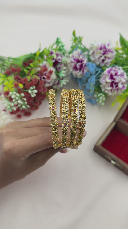 Ashwini South Temple Bangles