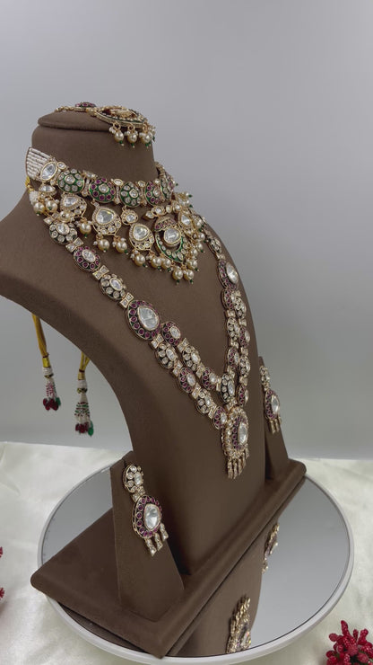 Rudhra Premium Moissanite Combo Set