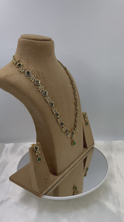 Modern Elegance Ad Long Necklace