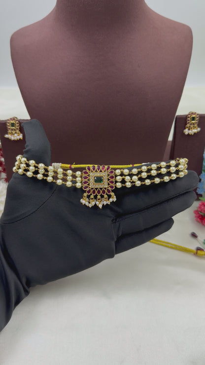 Tulika Traditional Choker Necklace Set