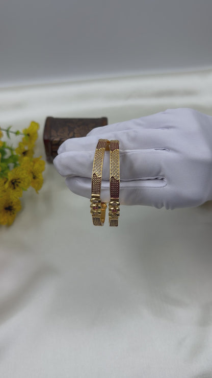 Aarika Gold Bangles