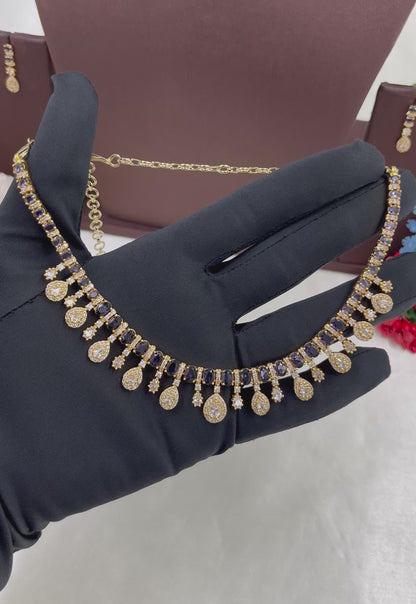 Dewdrop Shine Victorian Necklace