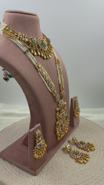 Lata Heritage Chorski Combo Necklace Set