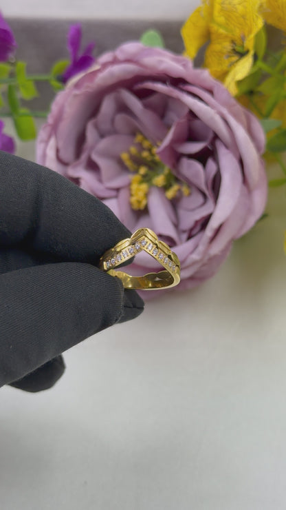Eleanor Anti-Tarnish Stainless Steel Ring