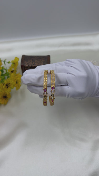 Sharvari Gold Bangles