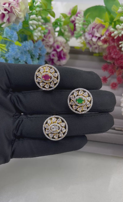 Sura Dual Tone Ad Ring