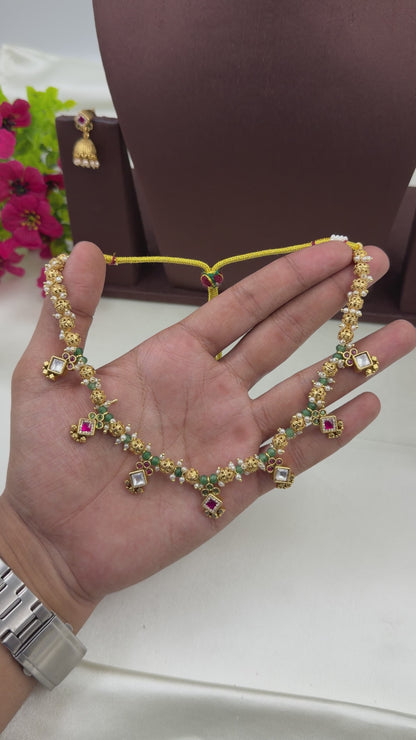 Veena Heritage Necklace Set