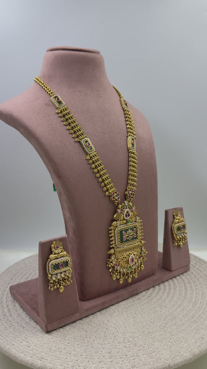 Kalyani Heritage Long Necklace Set