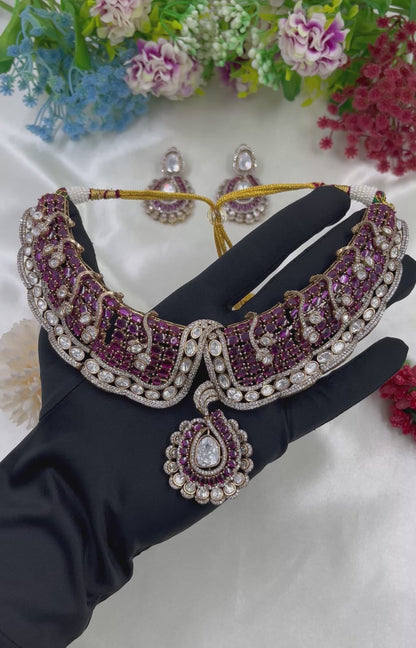 Diya Premium Kundan Necklace
