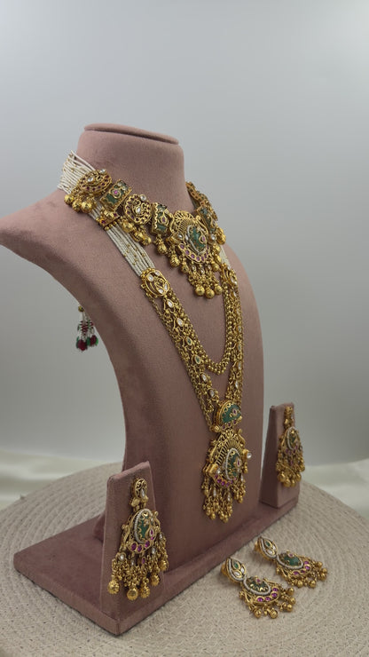 Anika Heritage Chorski Combo Necklace Set