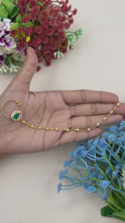 Aradhya Traditional Indian Nose Ring