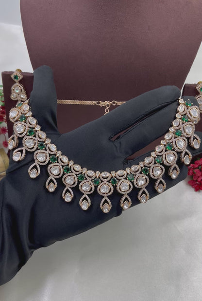 Vibha Moissanite Necklace