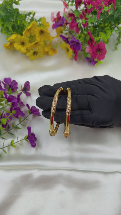 Dristi Golden Bangles