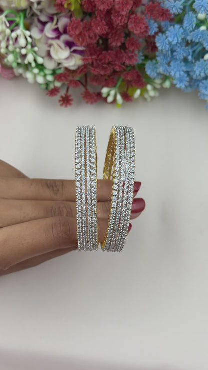 Sabrina American Diamond Bangles