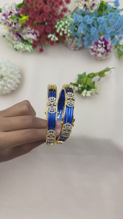 Rohini Navrang Royal  Bangles ( Colour Shift Bangles )
