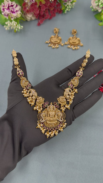 Purnima South Necklace Set