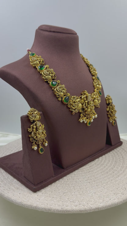Suvarna South Indian Necklace Set