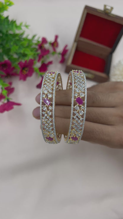 Komal American Diamond Bangles