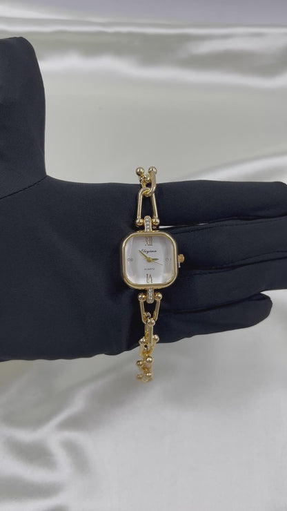 Alyssa Anti-Tarnish Stainless Steel Watch (Adjustable)