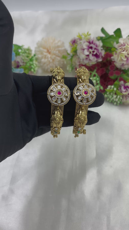 Heena Heritage Bangles (Openable)