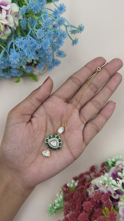 Akashi Moissanite Mang Tika