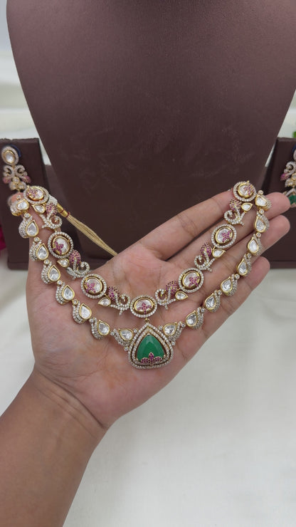 Rajsi Kundan Necklace Set