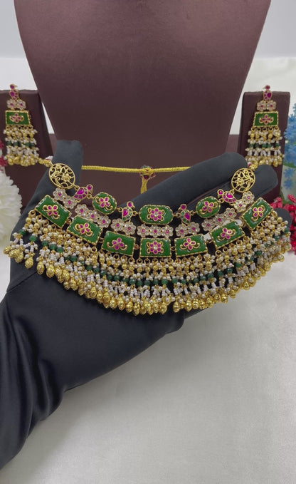 Alisha Pachi Kundan Necklace