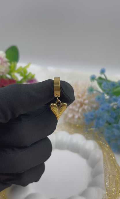 Aria Gold Plated Earing