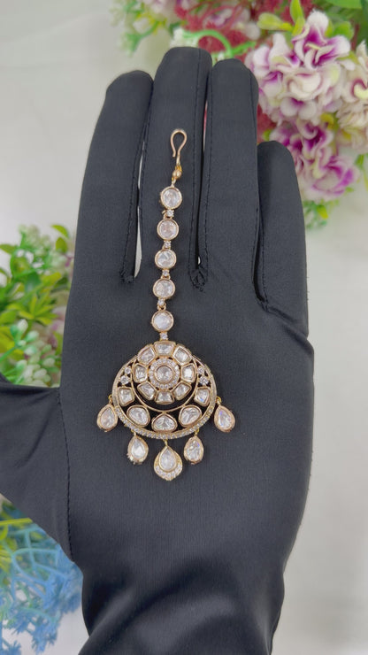 Alisha Moissanite Mang Tika