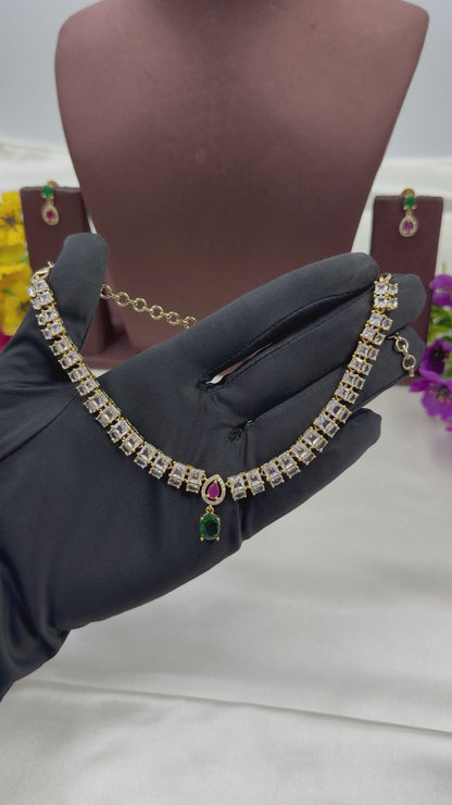 Jiya Victorian Delicate Necklace