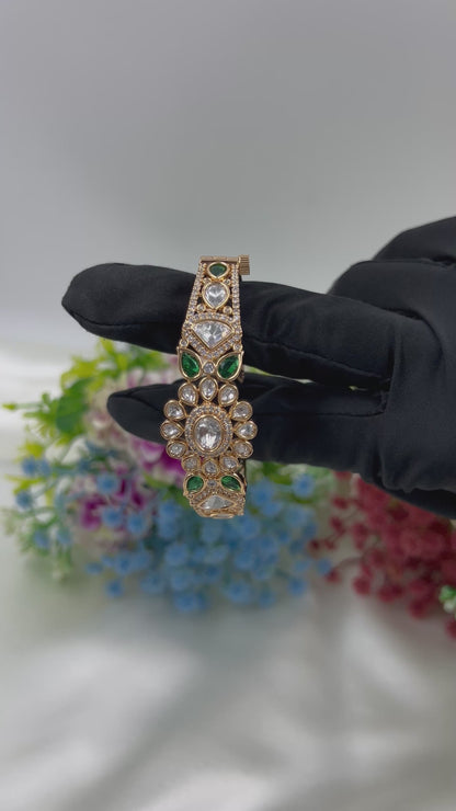 Disha Moissanite Bracelet (Openable)