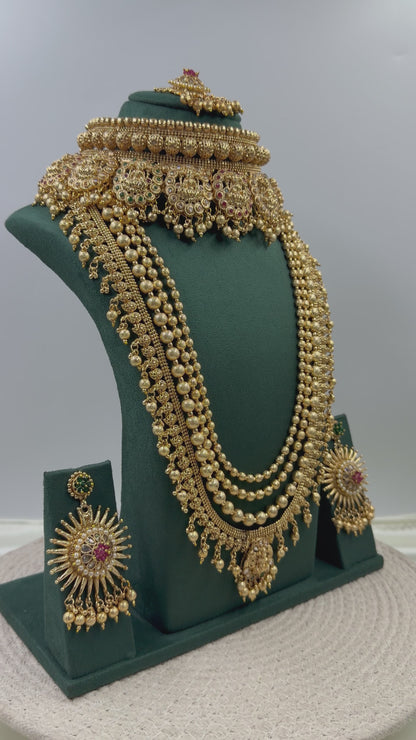 Padmini Traditional Temple Combo Set