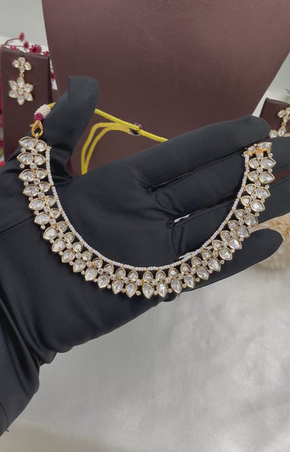 Kashvi Moissanite Necklace